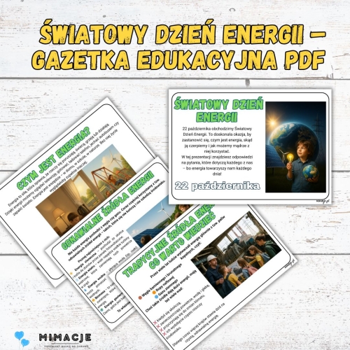 Światowy Dzień Energii — materiały PDF