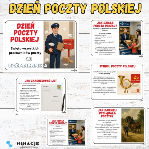 Dzień Poczty Polskiej — materiały PDF