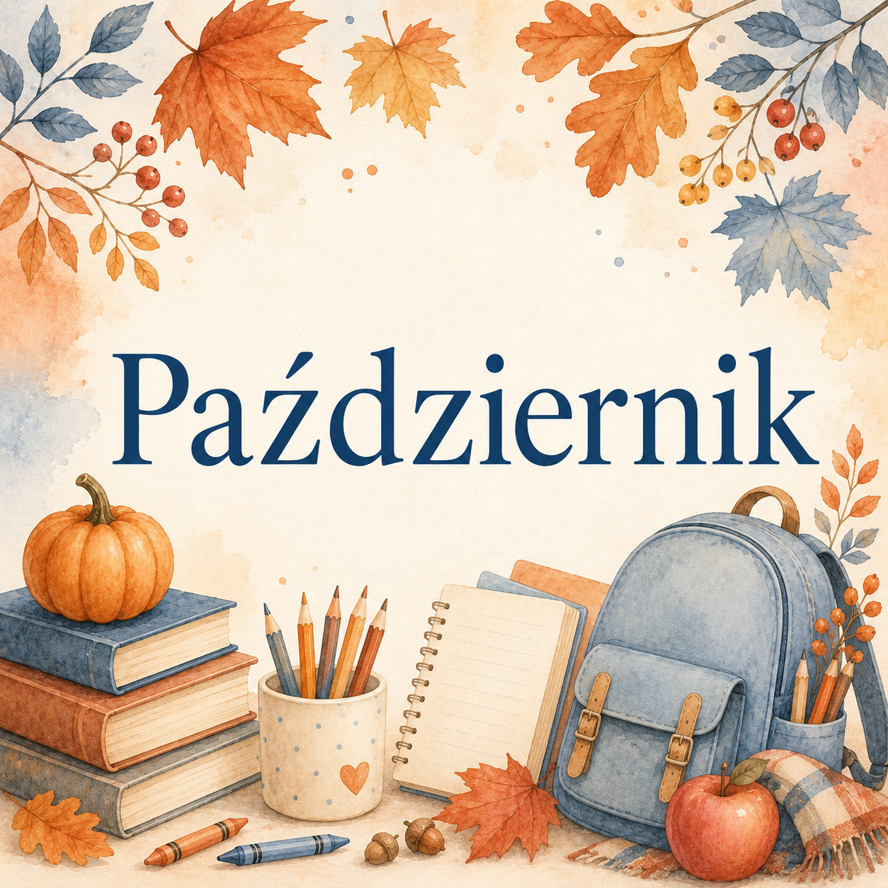 Październik